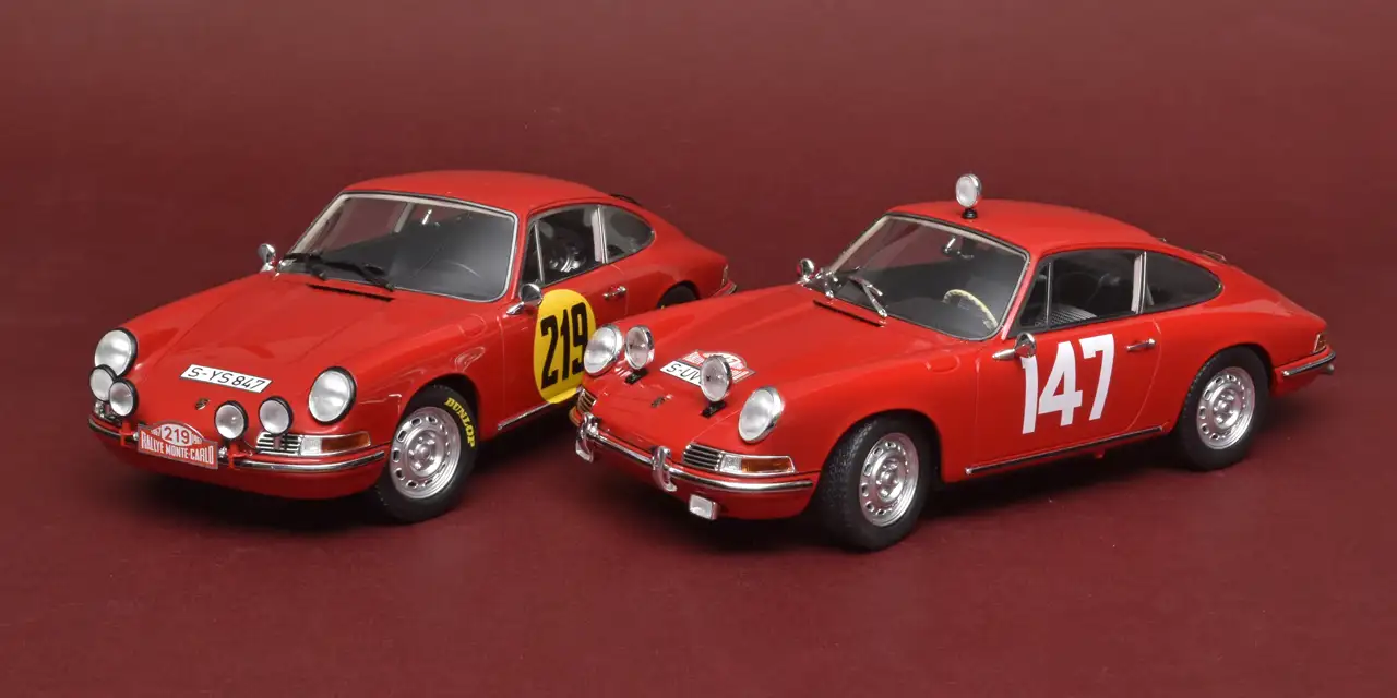 18matrix Porsche 911 RMC 1965 + 1967 18matrix Porsche 911 RMC 1965 + 1967