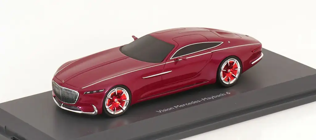43Schuco Pro.R Mercedes Vision Maybach 6 Coupé 1