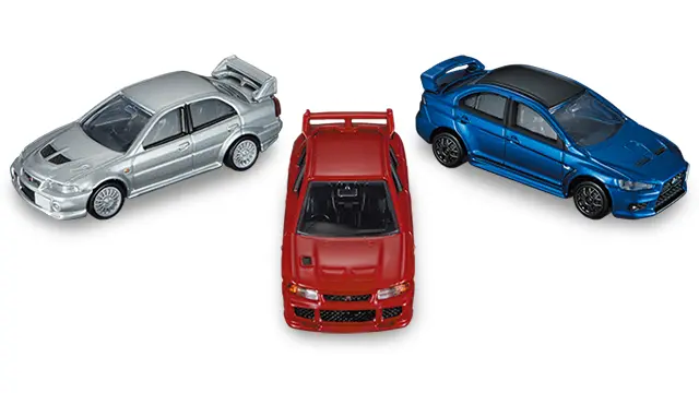 1;64 Tomica Mitsubishi Lancer Evolution set 1 1;64 Tomica Mitsubishi Lancer Evolution set 1
