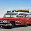 18AW Cadillac Eldorado Ambulance Surf Shark 1959 1