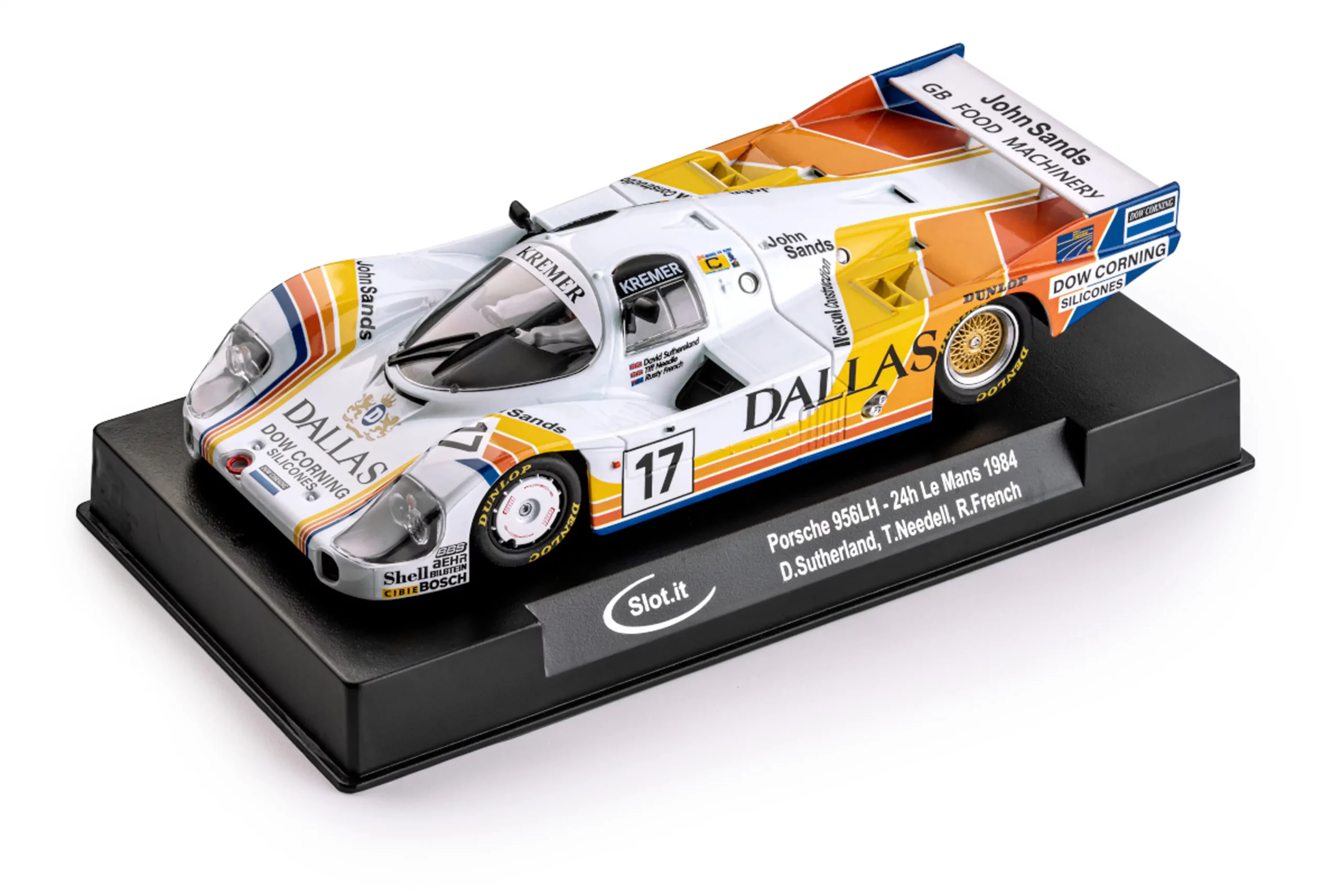 Slot.it Porsche 956LH n°17 24H Le Mans 1984 CA02m 7 Slot.it Porsche 956LH n°17 24H Le Mans 1984 CA02m 7