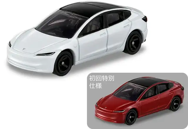 3 inch Tomica Tesla Model 3 1 3 inch Tomica Tesla Model 3 1