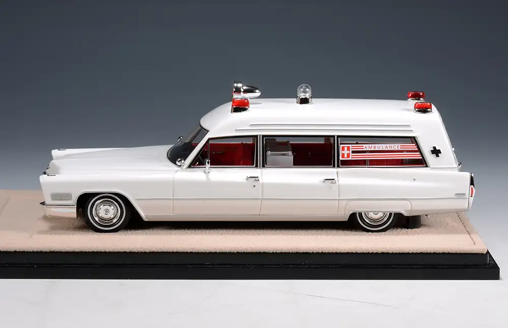 43Stamp Cadillac Miller Meteor Ambulance 1968 STM68801 43Stamp Cadillac Miller Meteor Ambulance 1968 STM68801