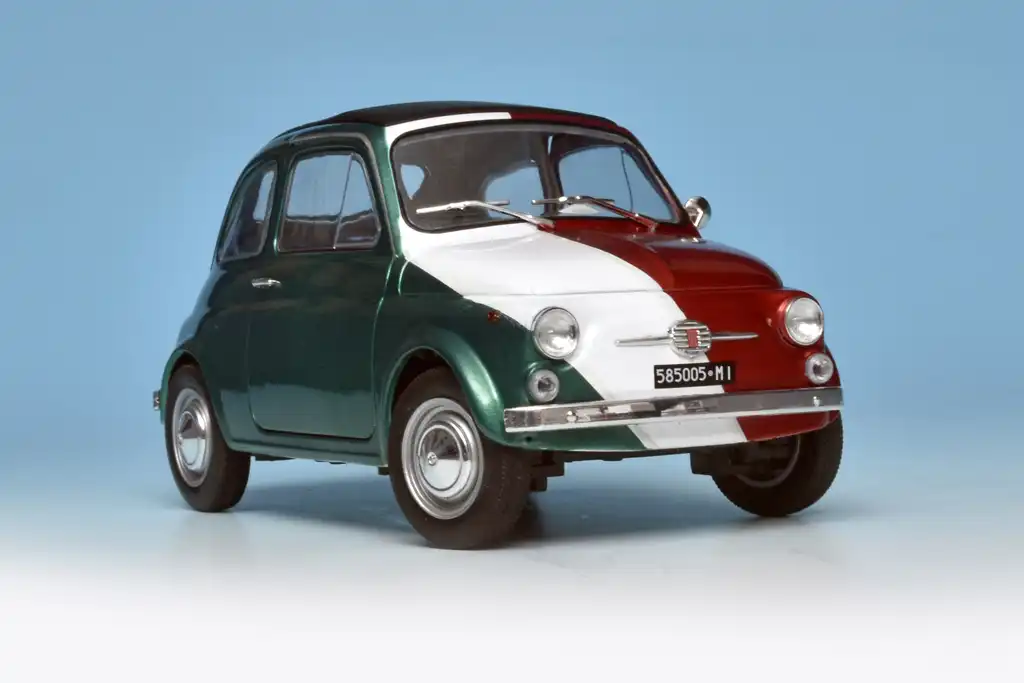 18Solido Fiat 500 1965 Tribute To Italia 1