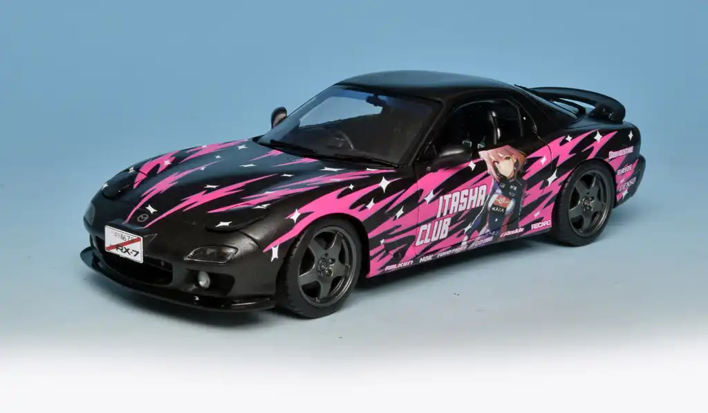 18Solido Mazda RX7 FD3RS 1999 Itasha Club 1
