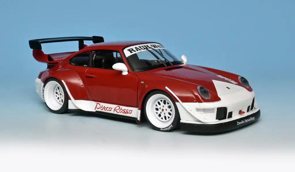18Solido Porsche RWB 2020 bodykit Porco Rosso 1