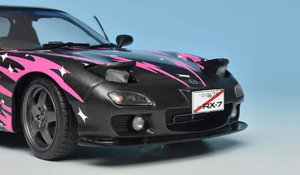 18solido Mazda RX7 FD3RS 1999 Itasha Club 4 18solido Mazda RX7 FD3RS 1999 Itasha Club 4