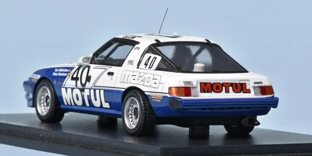 43spark Mazda RX7 TWR RT winner Spa 1981 Dieudonne+Walkinshaw 2 43spark Mazda RX7 TWR RT winner Spa 1981 Dieudonne+Walkinshaw 2