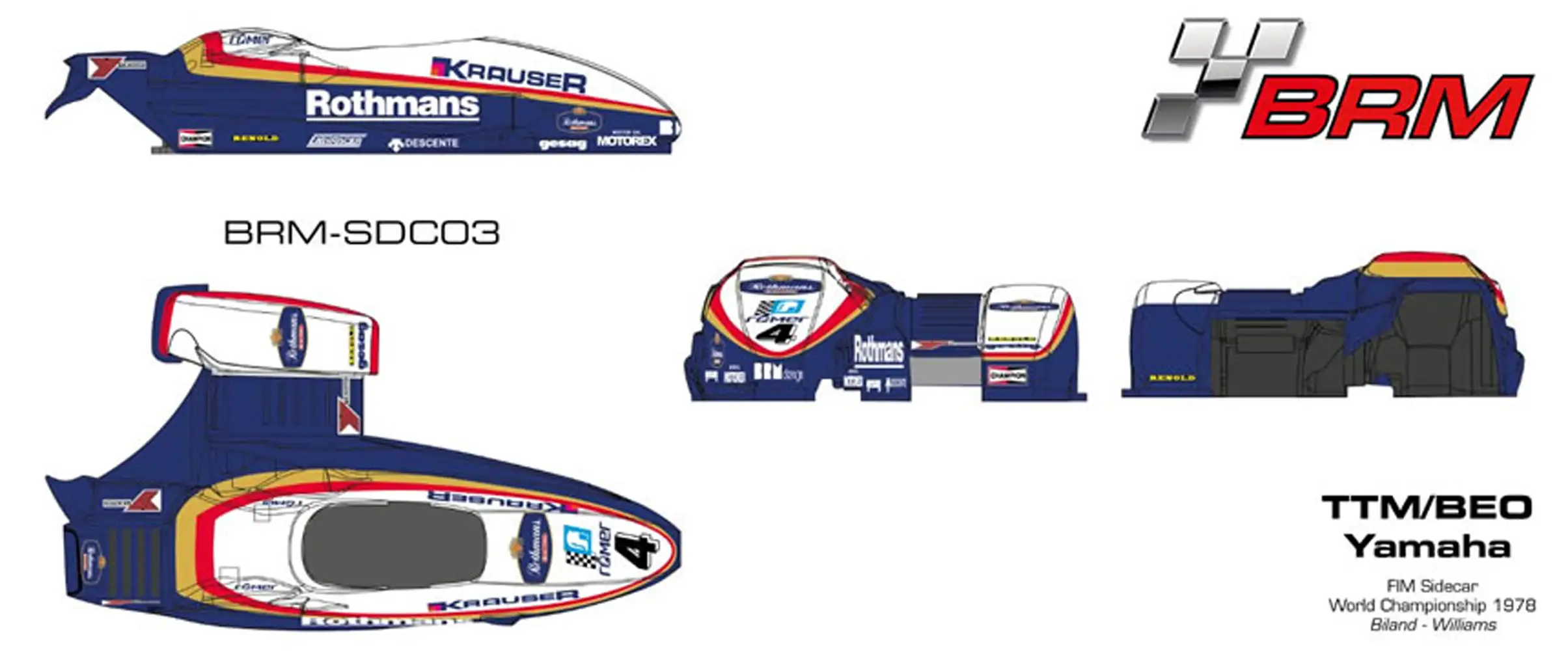 BRM sidecar 5 BRM sidecar 5