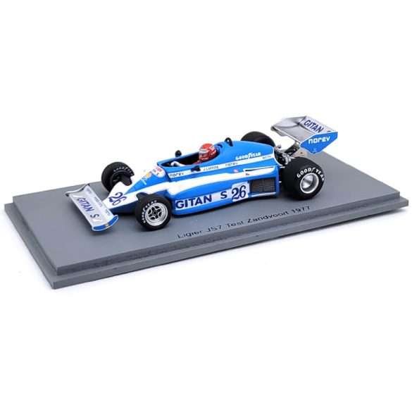 43Ligier JS7 Niki Lauda 1977 test Zandvoort