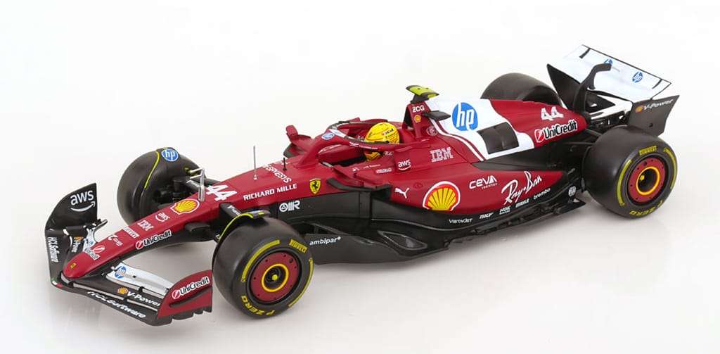 18Bburago Ferrari SF 25 2025 Hamilton 1