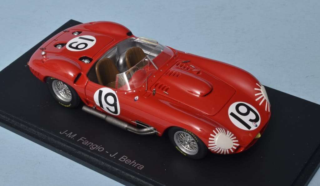 43spark maserati 450S winner Sebring 1957 Fangio+Behra 1