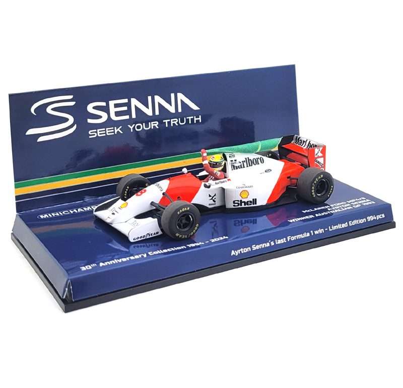 43Minichamps McLaren Ayrton Senna Adelaide 1993