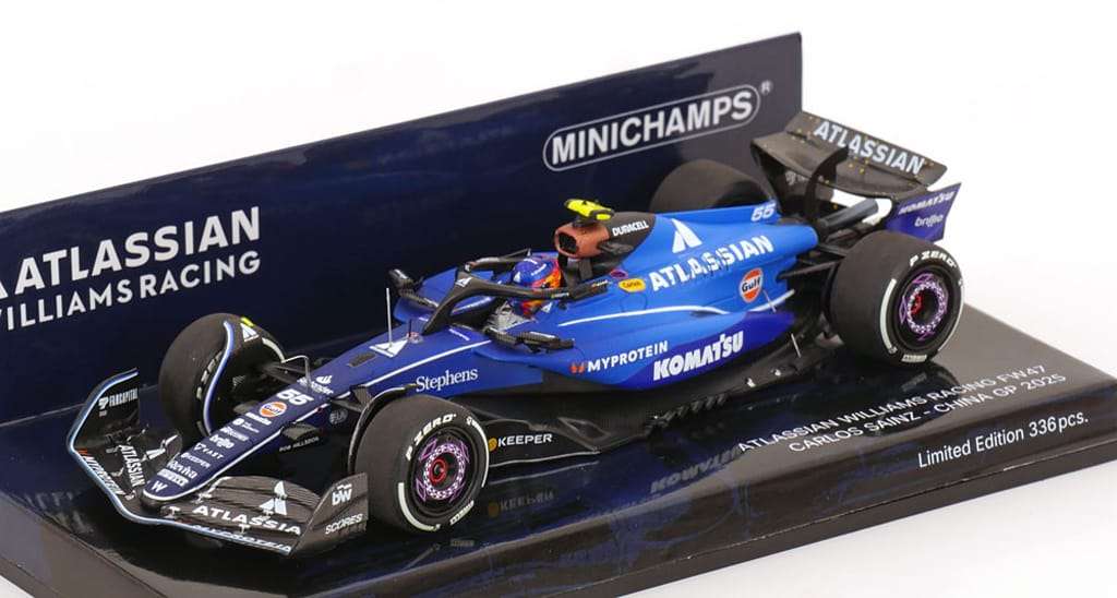 43minic Williams FW47 2025 Sainz 1
