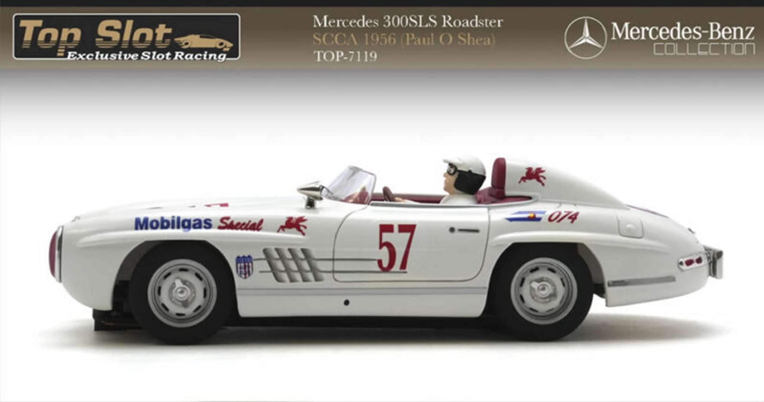 Top Slot – Mercedes 300SLS Roadster – SCCA 1956 Paul OShea – TOP 7119 3 800x421 Top Slot – Mercedes 300SLS Roadster – SCCA 1956 Paul OShea – TOP 7119 3 800x421