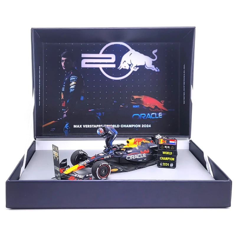 43Spark Oracle Red Bull RB20 Max Verstappen World Champion 2024 (1) 43Spark Oracle Red Bull RB20 Max Verstappen World Champion 2024 (1)