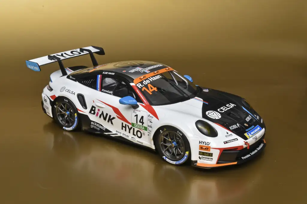 18ixo Porsche 911 GT3 Cup 2024 #14 R de Haan 1